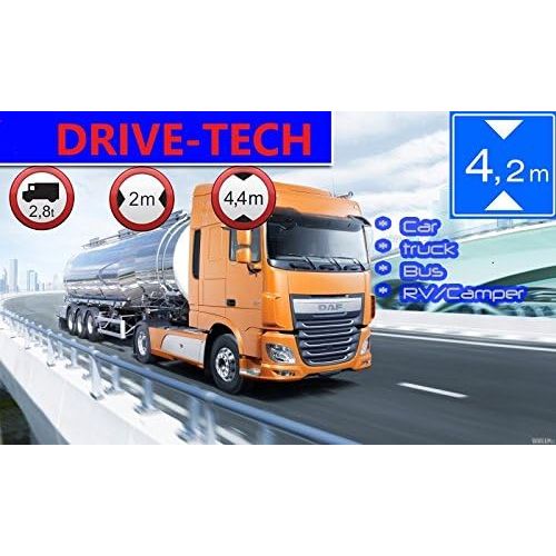  [아마존베스트]Drive-tech 12.7 cm Navigation Device for Truck, Car, BUS, A Motorhome, STREAKER, Free Map Update, March 2014 Aktuel State Map, HAZMAT, from GERMANY Delivery Immediately. Electronics Master