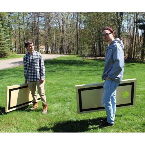  Driveway Games Traditional Set Wood Corn Toss Boards
