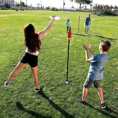  Driveway Games Catch The Bottle. Disc, Poles & Bottles. Outdoor Game