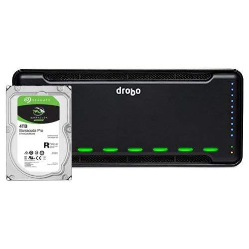  Drobo 8D 8-Drive Direct Attached Storage (DAS) Array - Dual Thunderbolt 3 Ports (DRDR7A21)