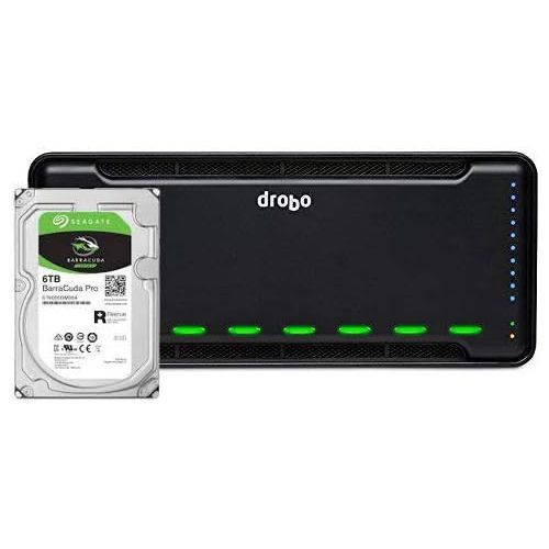  Drobo 8D 8-Drive Direct Attached Storage (DAS) Array - Dual Thunderbolt 3 Ports (DRDR7A21)