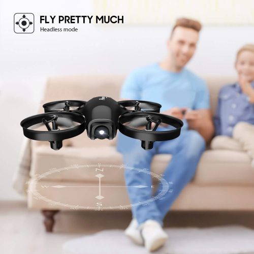  [아마존 핫딜]  [아마존핫딜]Drone for Kids,RC Mini Quadcopter Toy, Potensic A30,One Key Take-Off or Landing, Altitude Hold,Auto Hovering,Headless Mode,Boy Kids Toy, Detachable Battery (Black)