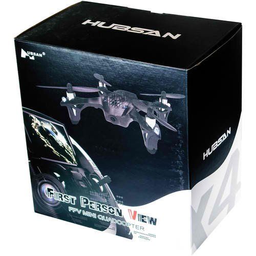  Hubsan H107D X4 Mini RTF Quadcopter with FPV Camera (Black)