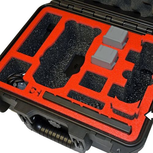  Drone Hangar Case with Custom Foam for DJI Mavic Air 2/2S with Fly More Kit