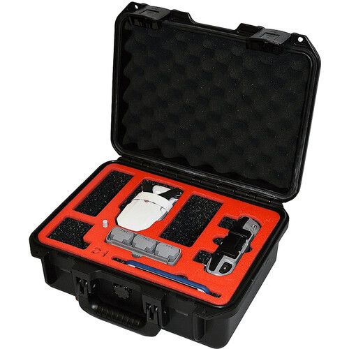  Drone Hangar Pelican Storm Case with Custom Foam for DJI Mini 2 with Fly More Kit