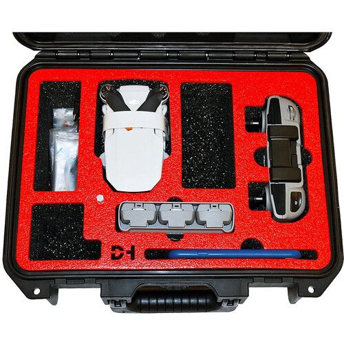  Drone Hangar Pelican Storm Case with Custom Foam for DJI Mini 2 with Fly More Kit