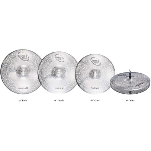 Sabian Cymbal Variety Package (QTPC504)