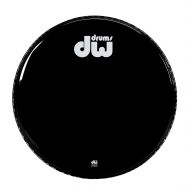 DW Drum Workshop 22 Gloss Black Bass Drum Head