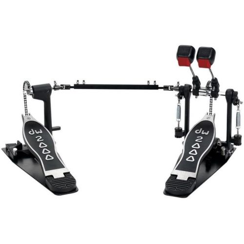  Drum Workshop DW 2000 Double Bass Pedal DWCP2002 Including 2 DW Spring with Felt Inserts