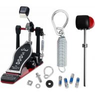 Drum Workshop DW DWCP5000AD4 Accelerator Single Bass Pedal Bundle Includes Flyweight Beater, Spring with Felt Insert, Drum Key Screw and Rocker Assembly with Bearing Rocker