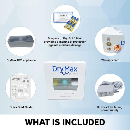  Dry & Store Dry and Store, DryMax UV Dehumidifier & Sanitizer. with UV Light