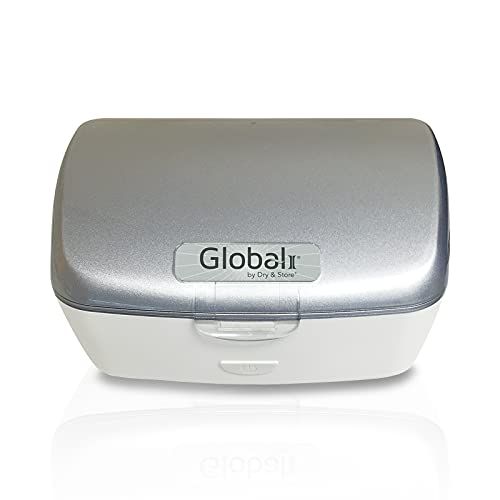  Global II by Dry & Store Electric Hearing Aid Dehumidifier with UV-C Lamp Sanitizer