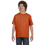 Dryblend Boys Texas Orange CottonPolyester T-shirt by Gildan