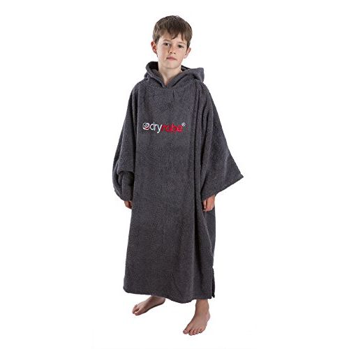  Dryrobe Kids Beach Towel Surf Poncho - Short Sleeve One Size