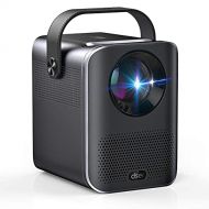 Video Projector, 1080P and 160 Display Supported, Dser Portable Mini Projector with 60,000Hrs LED, 150ANSI 4000 Lumen Home Theater Movie Projector Compatible with Fire TV, Laptops,