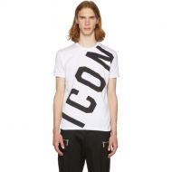 Dsquared2 White Big Icon T-Shirt