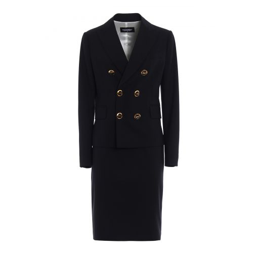  Dsquared2 Double-breasted skirt suit