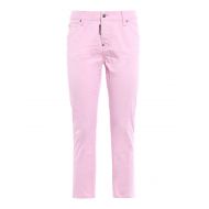 Dsquared2 Cool Girl pink cropped jeans