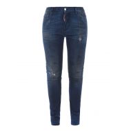 Dsquared2 Cool Girl used effect skinny jeans