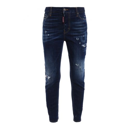  Dsquared2 Londean varnish spots jeans