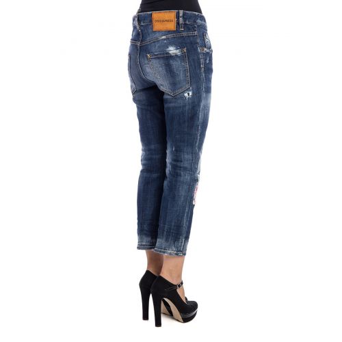  Dsquared2 Worn out crop jeans