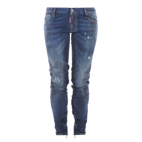  Dsquared2 Medium Waist Skinny coated Jeans
