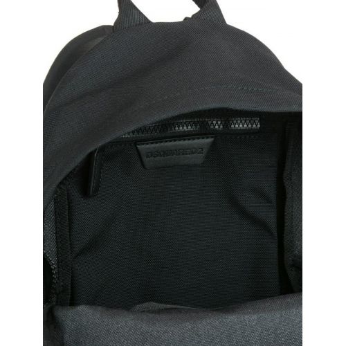  Dsquared2 Icon black small backpack