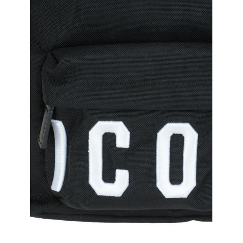  Dsquared2 Icon black small backpack