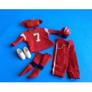 Dtinajero Vintage Mattel Ken Doll Touchdown Football Uniform