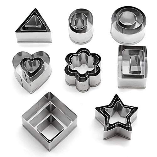  DuZhome Heart Cookie Cutter - kitchen accessories baking cake/bread/cookie cutter set digital/heart/star/animal/flower diy mold kitchen gadgets cooking tools