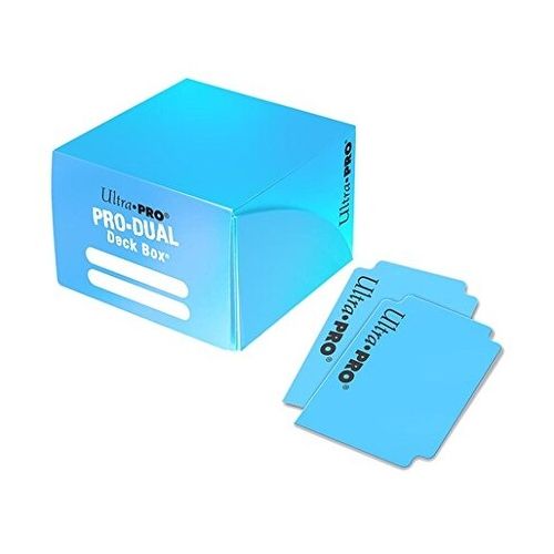  Dual Standard Deck Box, Light Blue by Ultra PRO