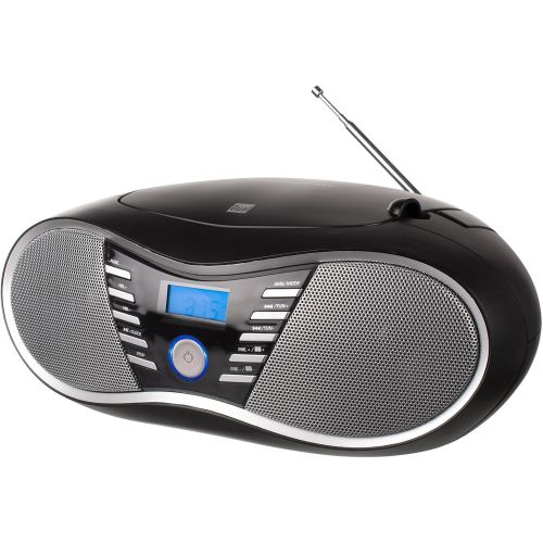  [아마존베스트]Dual P 60BT Portable Boombox (FM Radio, CD Player, Bluetooth Audio Streaming, USB Port) Black