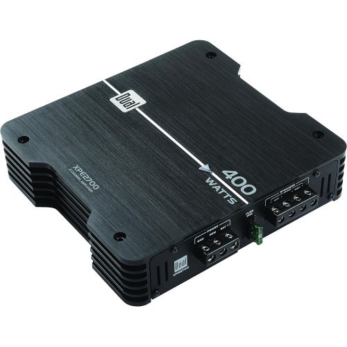  Dual Electronics XPE2700 21 High Performance Power MOSFET Class AB Car Amplifier with 400-Watts Dynamic Peak Power