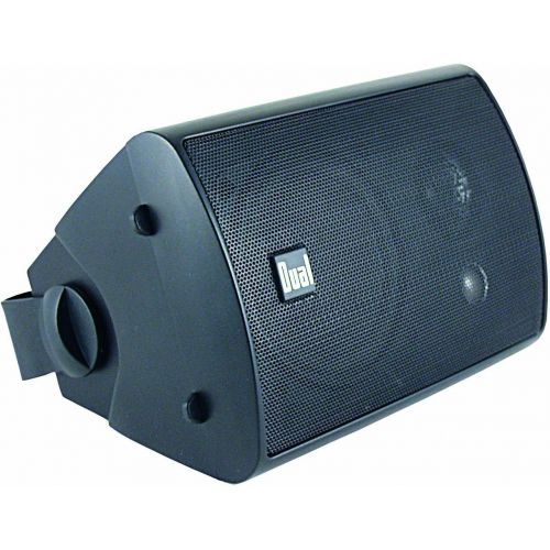  [아마존베스트]Dual Electronics LU43PB 3-Way High Performance Outdoor Indoor Speakers with Powerful Bass | Effortless Mounting Swivel Brackets | All Weather Resistance | Expansive Stereo Sound Co