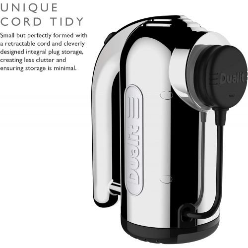  [아마존베스트]Dualit 4-Speed Professional Hand Mixer, Chrome