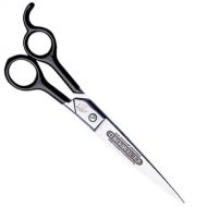 Dubl Duck Carbon Steel Small Pet Fillipino 88B Straight Shears with Plastic Coated Handles, 8-1/4-Inch
