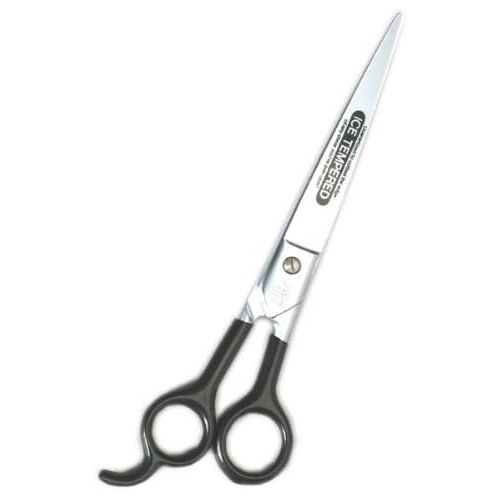  Dubl Duck Carbon Steel Small Pet Fillipino 88B Straight Shears with Plastic Coated Handles, 8-1/4-Inch