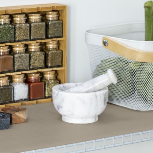  Duck Solid Grip Easy Liner Brand Shelf Liner - Taupe, 20 in. x 22 ft.