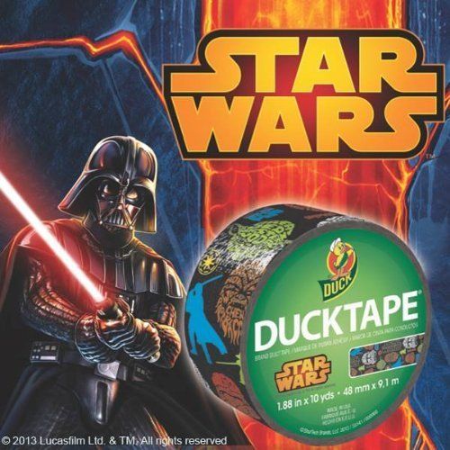  Duck Brand 281974 Star Wars Licensed Duct Tape, 1.88 Inches by 10 Yards, Single Roll