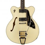 Duesenberg USA},description:The C.C. Fullerton is a big body, semi hollow, dual pickup, 22 fret electric guitar, featuring arched top and back, bent sides and a 647mm scale. The co
