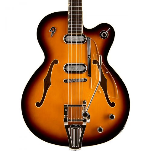  Duesenberg USA},description:The Gran Majestos 1.8 in. sides and semi-hollow construction, featuring a solid centerblock, provide you with typical Duesenberg flexibility from clean