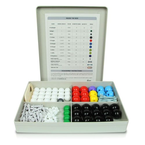  [아마존베스트]Duluth Labs Organic Chemistry Model Student Kit - (125 Pieces) - MM-003