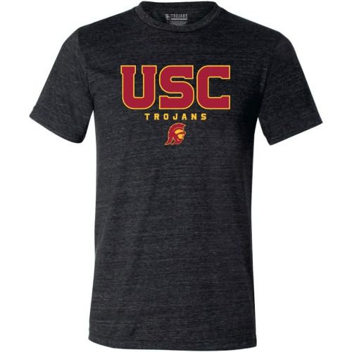  Dunbrooke Apparel USC Trojans Triblend Short Sleeve Tee