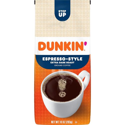  Dunkin Espresso Style Bag, 10 Ounce, 6 pack