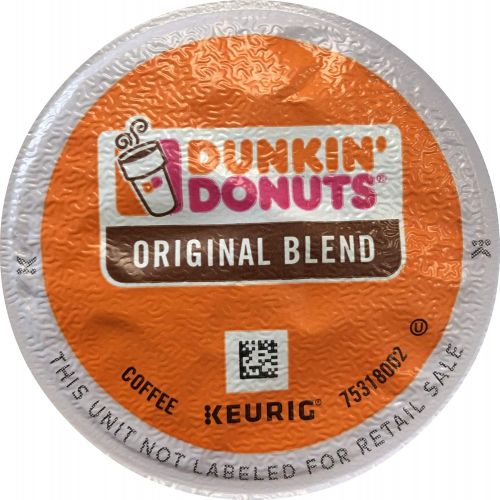  Dunkin Donuts Original K-Cup Pods, Original Blend, 24 Count (Packaging May Vary)