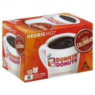 Dunkin Donuts 100% Colombian Coffee K-Cup Pods, Medium Roast, 60 Count