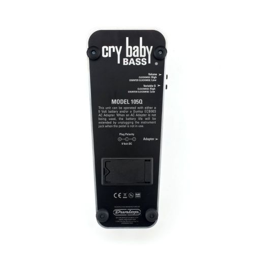  Dunlop 105Q Cry Baby Bass Wah