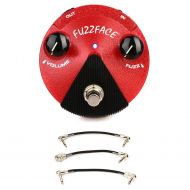 Dunlop FFM2 Germanium Fuzz Face Mini with Patch Cables - Germanium Transistor