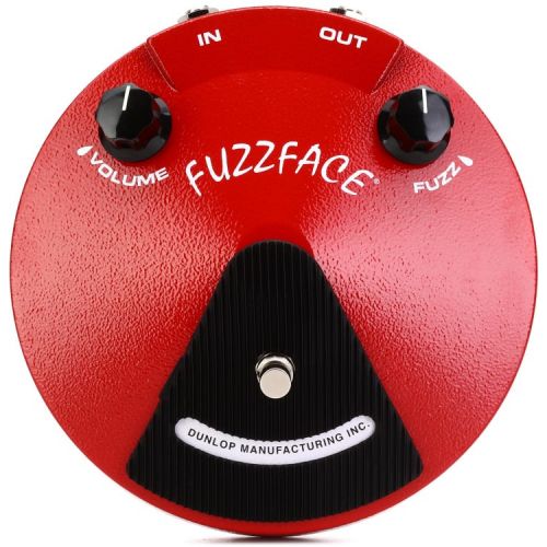  Dunlop JDF2 Classic Fuzz Face Pedal with Patch Cables