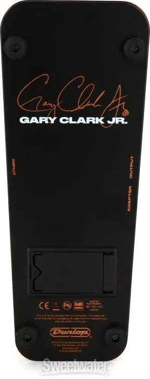  Dunlop GCJ95 Gary Clark Jr. Signature Cry Baby Wah Pedal